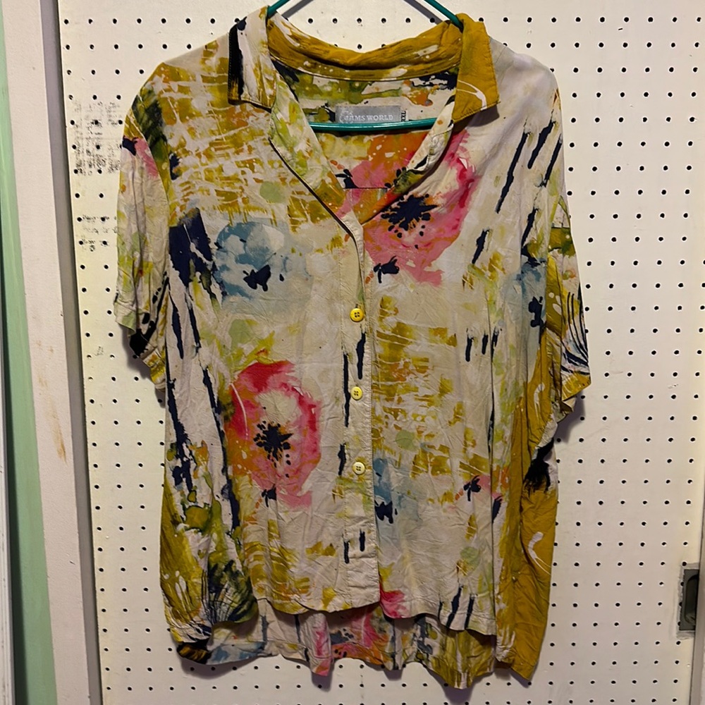 Jams World Floral Button down Shirt